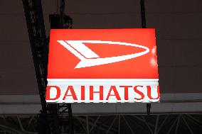 Daihatsu Motor Co. signboard and logo